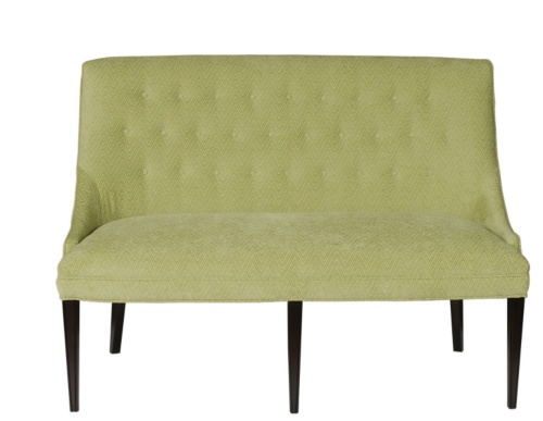 BUTTON BACK SETTEE - ANNIE SELKE COLLECTION