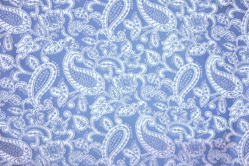 PUNCHED PAISLEY OUTDOOR HYACINTH