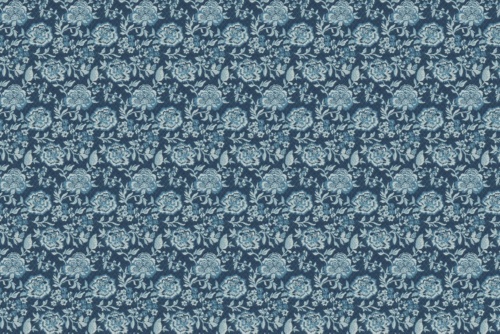 BUZZY BOY - ROBERT ALLEN FABRICS BLUEBELL