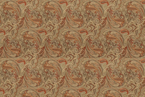 PATNA PAISLEY - ROBERT ALLEN FABRICS SPICE