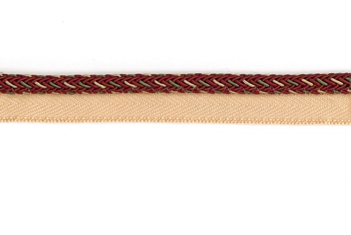DECORATIVE 1/4" CORD CRIMSON 296187