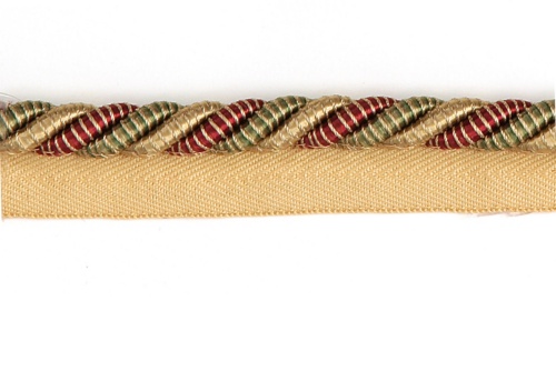 DECORATIVE 3/8" CORD  CRIMSON 296195