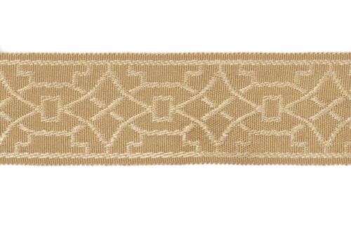 DECORATIVE TRIM 2" JACQUARD TAPE RATTAN 300889