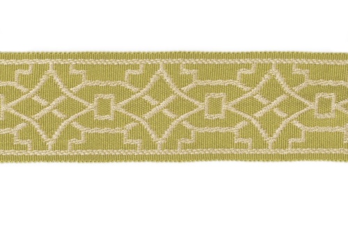 DECORATIVE TRIM 2" JACQUARD TAPE GRASS 300891