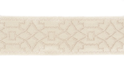 DECORATIVE TRIM 2" JACQUARD TAPE BIRCH 300899