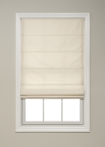 Back Slat Roman Shade
