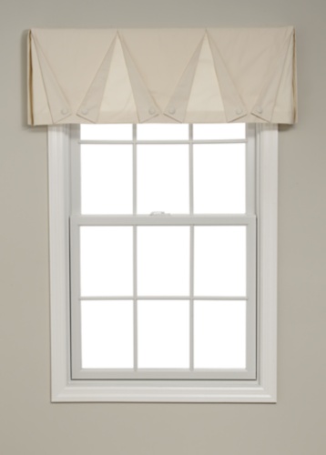 Button Back Valance