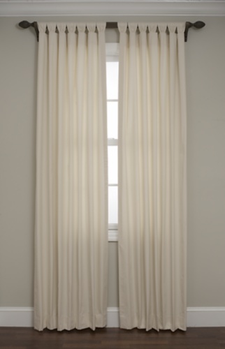 Gathered Tab Draperies
