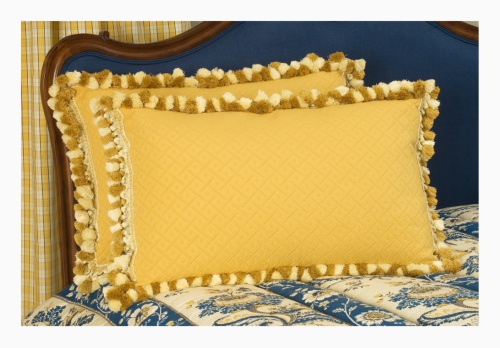 Pillow Sham with Welting or Trim