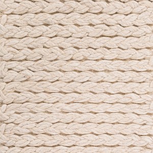 Double Braided Felted Wool Rug Beige Maine Cottage®