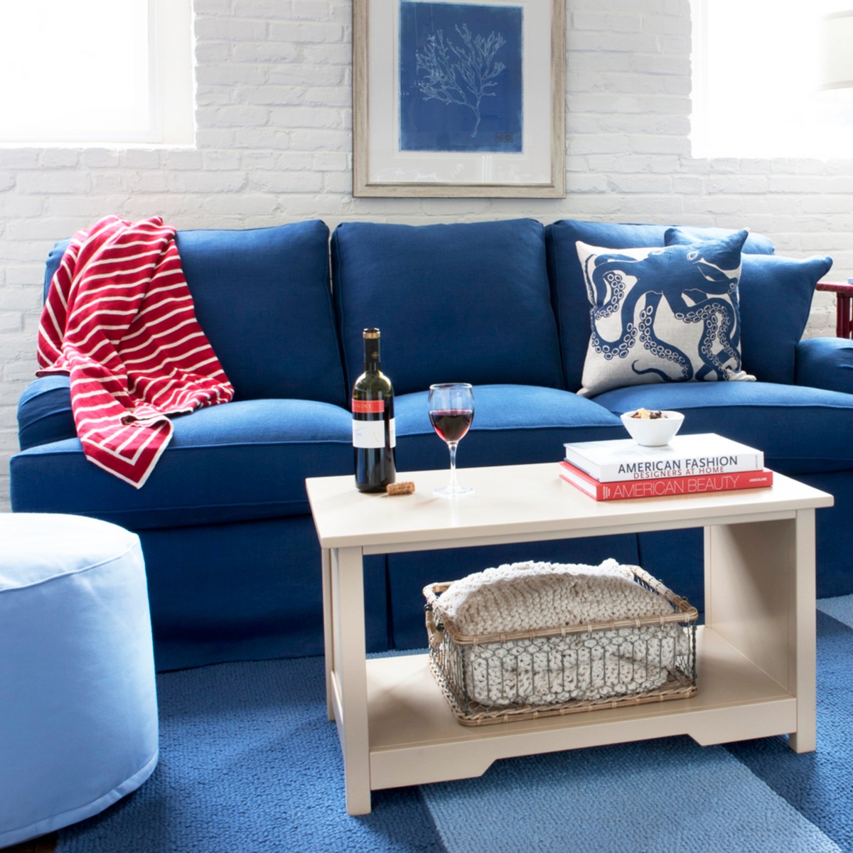 Bay Coffee Table by Maine Cottage Where Color Lives