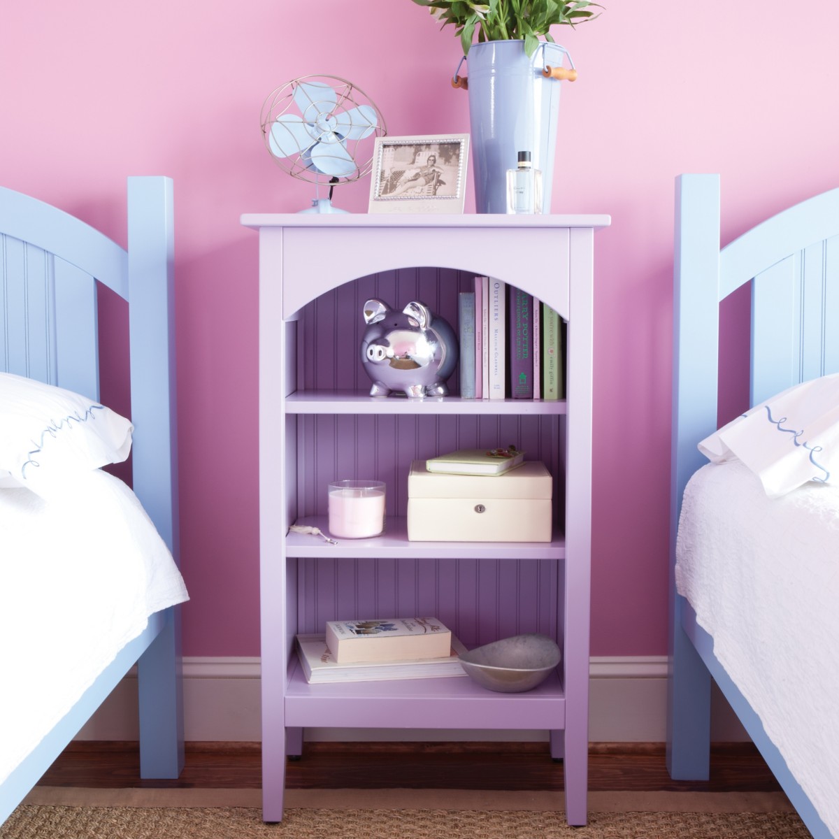 Smallest Island Bookshelf by Maine Cottage Where Color Lives