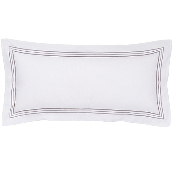 Trio Pearl Grey Decorative Pillow Maine Cottage