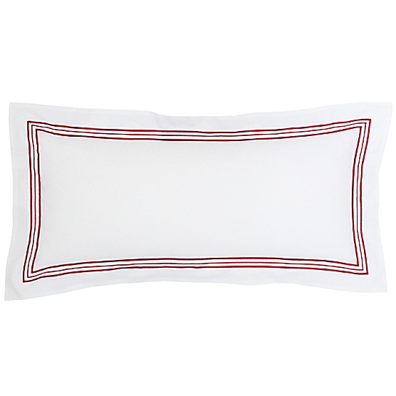 Trio Red Decorative Pillow Maine Cottage