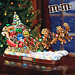 M&M'S Character Christmas Eve Sleigh Ride Figurine: M&M'S Holiday Decoration