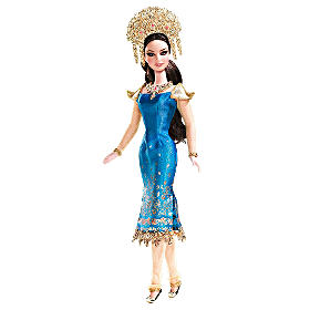Barbie Collectible Dolls Of The World Barbie Doll: Sumatra-Indonesia