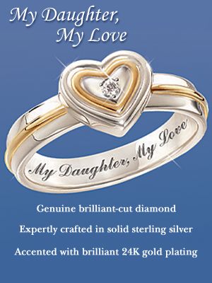 My Daughter, My Love Diamond Ring
