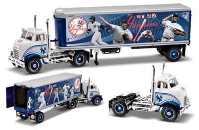 Click here to buy 1:25 New York Yankees Super Semi Diecast Truck by Hamilton Authenticated.
