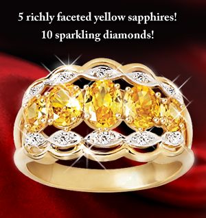 Dazzling Fire Ring
