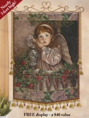 The Bradford Exchange Angel Of Hope Wall Hanging Tapestry
