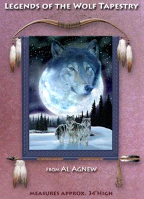 The Bradford Exchange The Legend Of The Wolf Tapestry