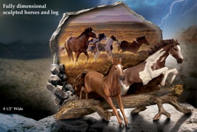 Prairie Thunder Horse Art Collector Plate