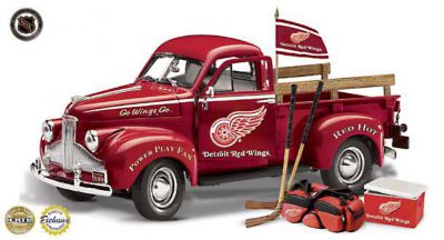 Click here to buy 1:25 Go Wings® Go! Detroit Red Wings® Diecast Truck by Hamilton Authenticated.