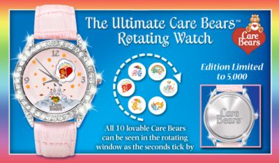 Ultimate Care Bears Rotating Watch: The Original Care Bears Collectible - Exclusive Care Bears Watch! Rotating Watch Display Showcases All 10 Lovable Characters! Cute Care Bears Collectible