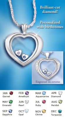 Mother's Loving Heart Pendant