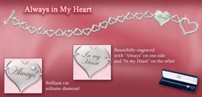 Always In My Heart Diamond Bracelet