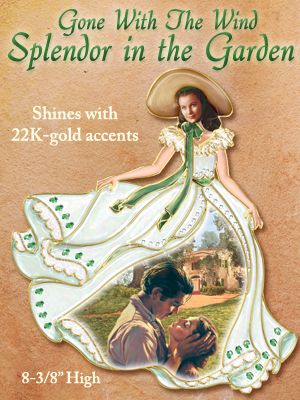 The Bradford Exchange Gone With The Wind Plaque: Splendor in the Garden