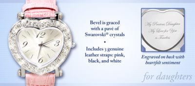 A Daughter's Love Keepsake Watch