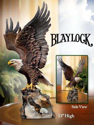 The Bradford Exchange Collectible Eagle Art Sculpture: Canyon Guardian