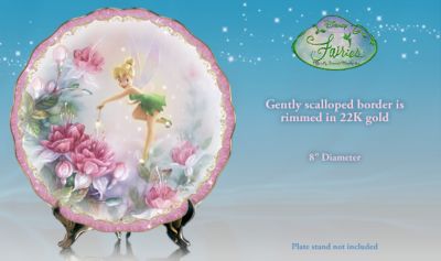 Click here to buy Disney Tinker Bell The Finishing Touch Collector Plate by The Bradford Exchange.