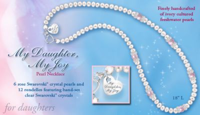 My Daughter, My Joy Pearl Necklace