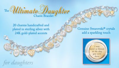 Ultimate Daughter Charm Bracelet