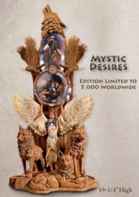The Bradford Exchange Collectible Romantic Figurine: Lee Bogle Art Mystic Desires