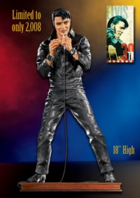 The Bradford Exchange Elvis Presley '68 Comeback 30th Anniversary Tribute Sculpture: Unique Elvis Memorabilia