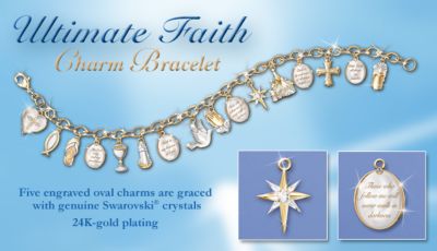 Click here to buy Ultimate Faith Inspirational Religious Christian Charm... by The Bradford Exchange.