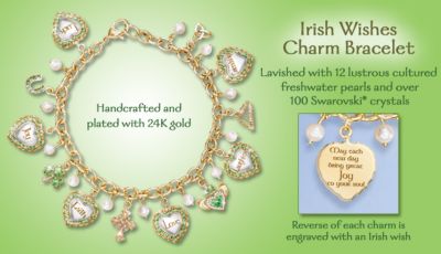 Irish Wishes Charm Bracelet