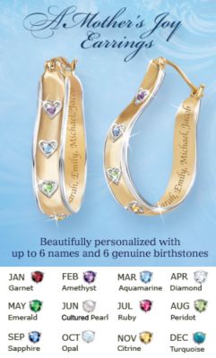 A Mother's Joy Earrings - Pierced