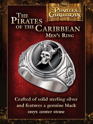 Pirates Of The Caribbean Men's Ring