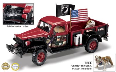 Click here to buy 1:25 The Ultimate Patriot USMC Power Wagon Diecast Truck by Hamilton Authenticated.