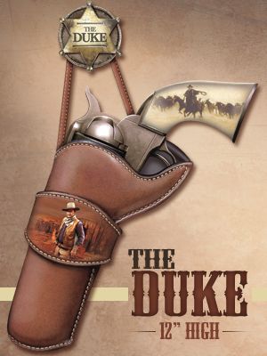 John Wayne The Duke Replica Pistol Wall Decor Art