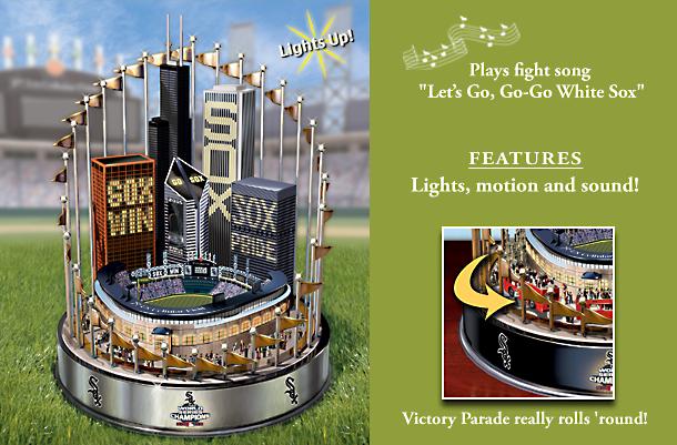 Click here to buy Chicago White Sox World Series Championship Trophy Carousel by Hawthorne Village.