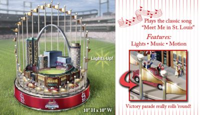 St. Louis Cardinals Busch Stadium World Series Championship Carousel: Baseball Collectible - Collectible <i>St. Louis Cardinals</i>® Carousel Honors <i>World Series Champions</i>! Edition Limited to 2,006!