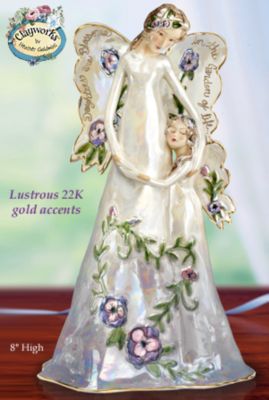 The Bradford Editions In Your Arms Collectible Angel Figurine: Angel Gift For Daughter