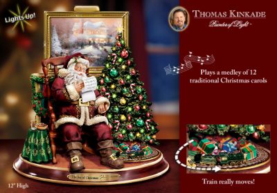 Thomas Kinkade The Joy Of Christmas Figurine