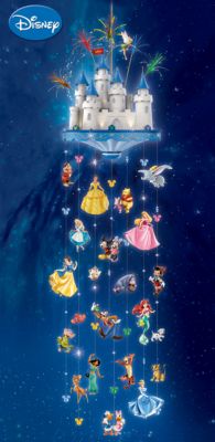 The Bradford Editions Ultimate Disney Classic Mobile: Disney Home Decor