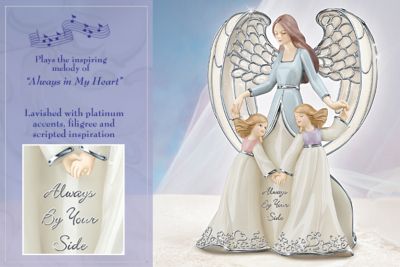 Guardian Angel Musical Figurine - Exclusive, Limited-edition Porcelain Angel Figurine! Guardian Angel Keepsake Plays the Beloved Melody "Always in My Heart"